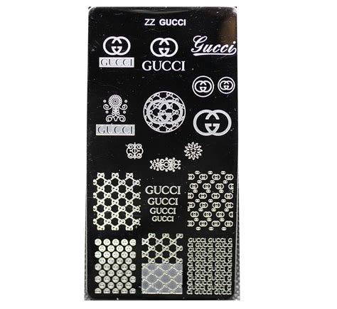 Gucci Nail Stamping Plate .